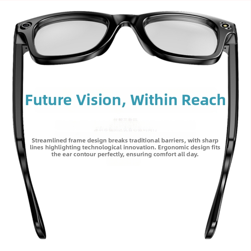 W610 Смарт очила с 8MP AI камера, AI превод и диалог, Bluetooth обаждания, UV защитни слънчеви очила