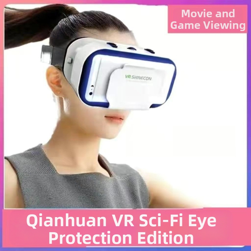 VR okuliare pre mobilný telefón – ochrana očí, 3D stereo, panoramatický pohľad, bez zabudovanej obrazovky