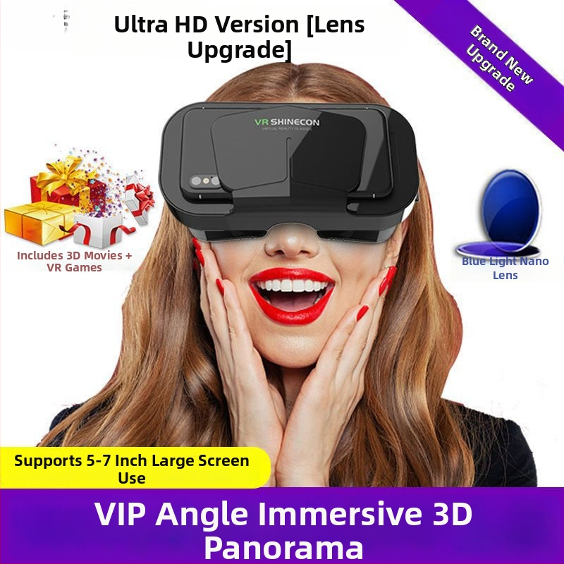 VR brilles – Iedvesmojošas 3D brilles paredzētas viedtālrunim, mājas kino • Displejs: 32, Izšķirtspēja: Bez ekrāna, Viedā nēsājamā ierīce