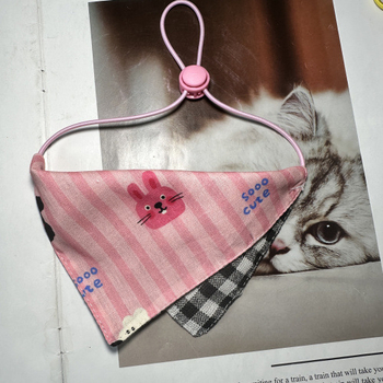 Кучешки триъгълен шал и кърпа за слюнка за домашни любимци — памук-полиестер, универсален за всички породи, подходящ за всички сезони, частна марка