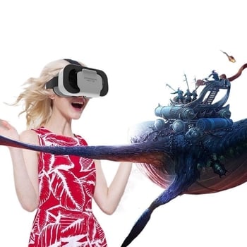 Ochelari VR, cinema 3D stereoscopic, realitate virtuală, imersiune panoramică, pentru smartphone