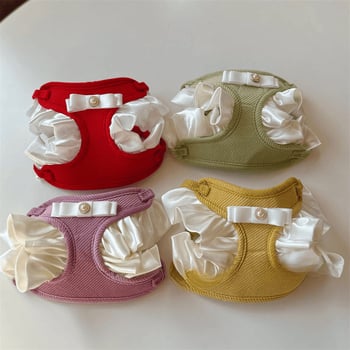 Нагръдник за кучета с дантелена панделка и гръден ремък, плат, гръден и гръбен тракционен ремък; произход Zhejiang; марка wu; опаковка 120 бр