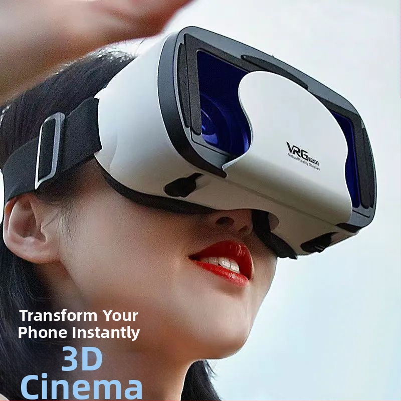 Ochelari VR, montate pe cap, fără cameră, rază fără fir până la 5 m, operare prin buton, prelucrare OEM