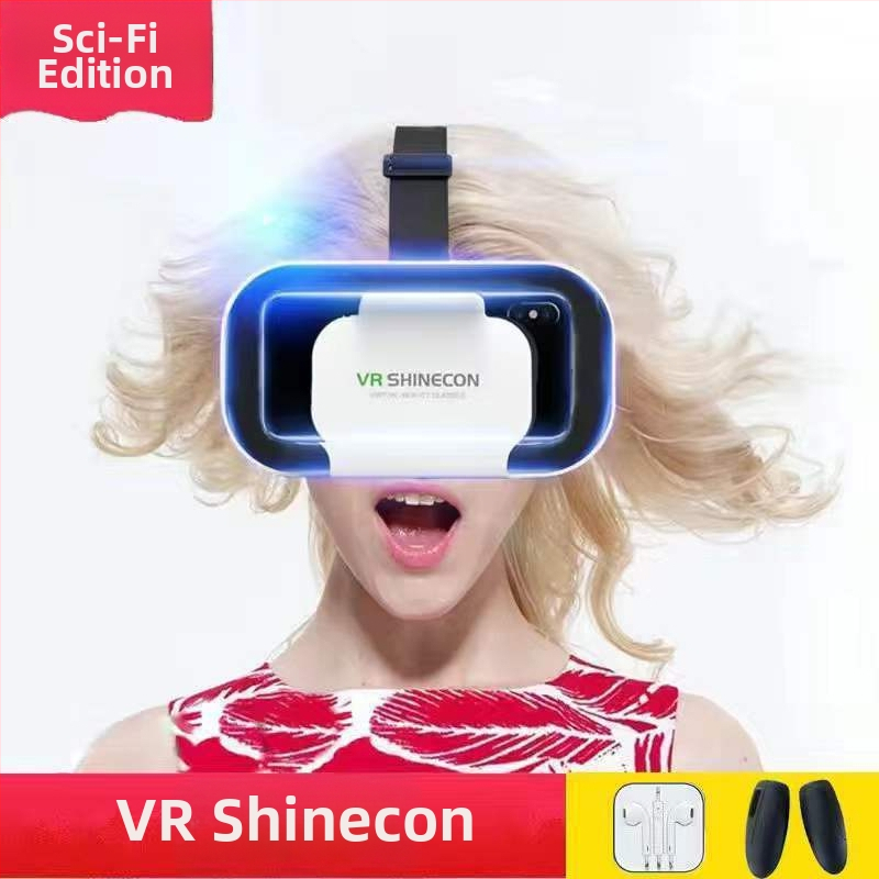 Ochelari VR, montate pe cap, fără cameră, rază fără fir până la 5 m, operare prin buton, prelucrare OEM