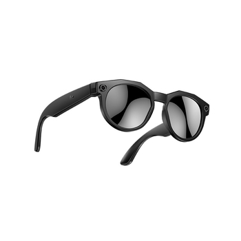 Ochelari inteligenți W611 cu control vocal AI și traducere, Bluetooth pentru muzică, cameră 8MP, rază 5–10 m, baterie 290 mAh, greutate 180 g