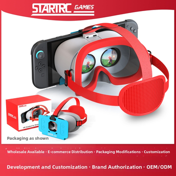 VR briļes saderīgas ar Nintendo Switch 2, uz galvas, 32 collu ekrāns, modelis: VR briļes nēsāšanai