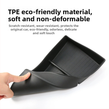 Tesla Model 3/Y roku balsta uzglabāšanas mats, pretslīdēšanas un netīrumu izturīgs (Materiāls: Cits; Pārstrāde/Pielāgošana: Bez pielāgošanas; Zīmols: Cits)