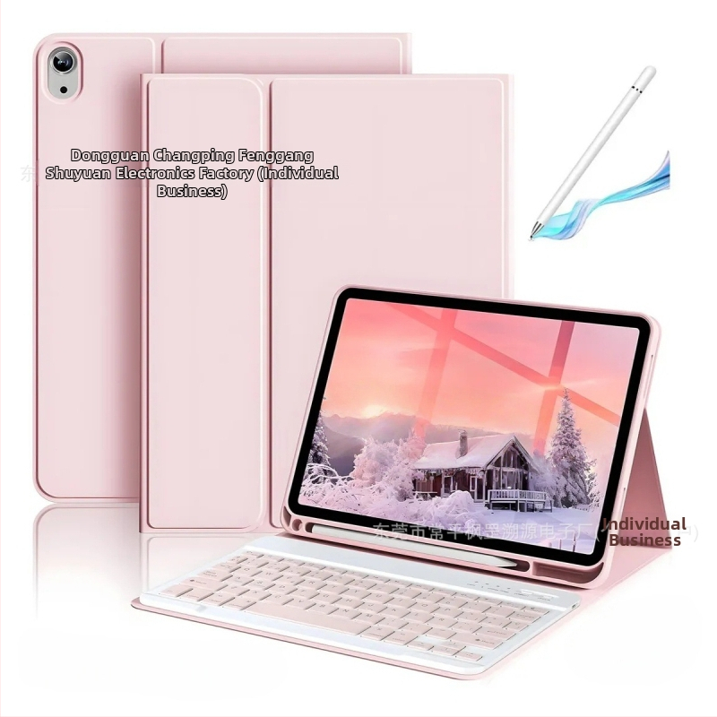 Kryt na tablet iPad A16 s Bluetooth podsvietenou klávesnicou — Kompatibilný s radou iPad; Bluetooth rozhranie; Ergonomická podpora; Možnosť tlače loga; Hmotnosť 0.75