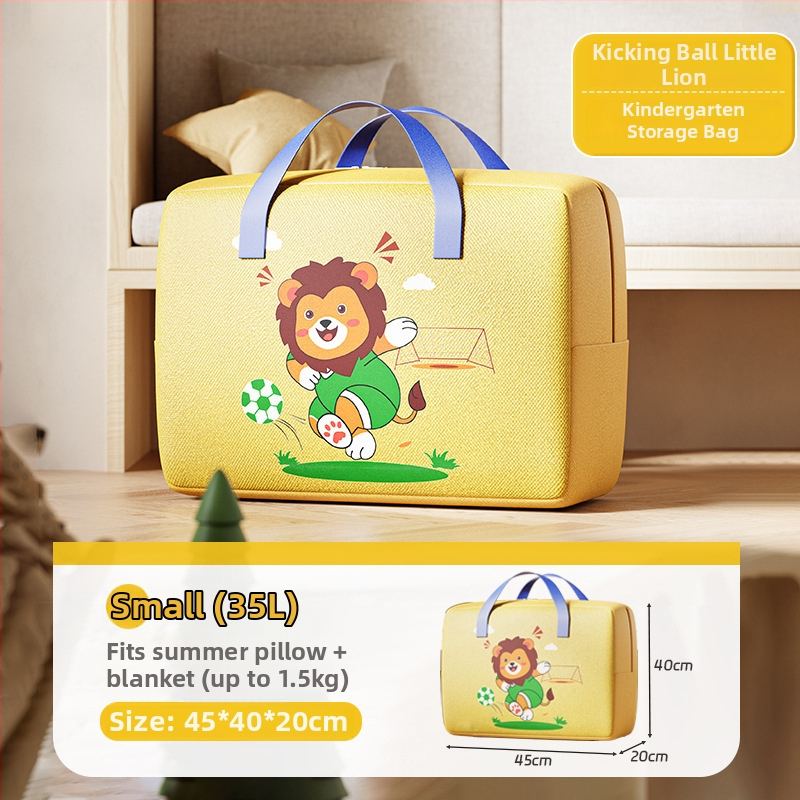 Shell Stone Detská taška na uloženie prikrývky - Štýlová kabelka na ruku, 600D Oxford látka, Viacúčelový cestovný organizér