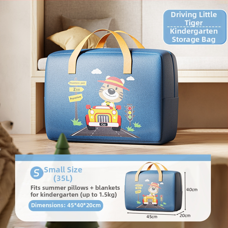 Shell Stone Detská taška na uloženie prikrývky - Štýlová kabelka na ruku, 600D Oxford látka, Viacúčelový cestovný organizér