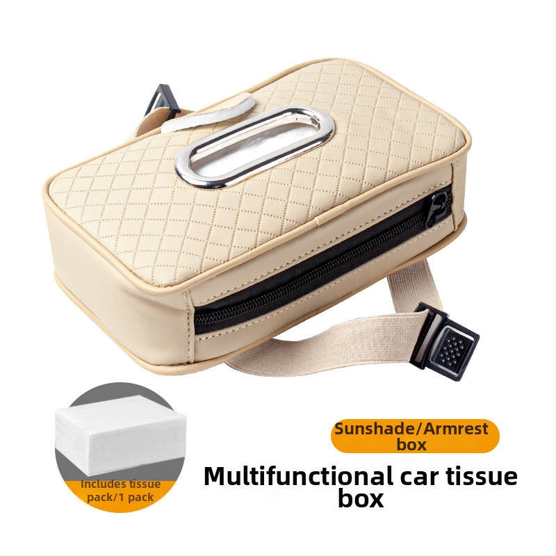 Nahk auto salvrätikute karp riht prilliklips