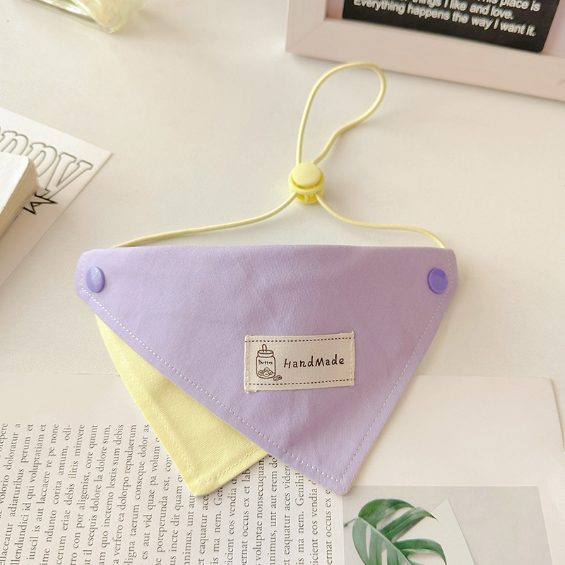 Dog drool bib - nyakba illő kiegészítő háziállatoknak - Leshuang Pet Tools - minta: Egyéb; anyag: Egyéb; általános használat; évszakok: Minden évszak