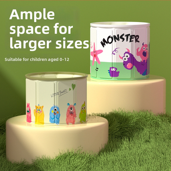 Сгъваема вана за бебета, PVC материал, за деца, с контрол на температурата и функция за мехури