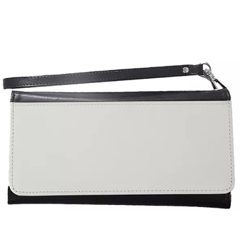 PU ādas maciņš ar kartes un monētu nodalījumu, sublimācijai gatava virsma, ikdienas lietošanai