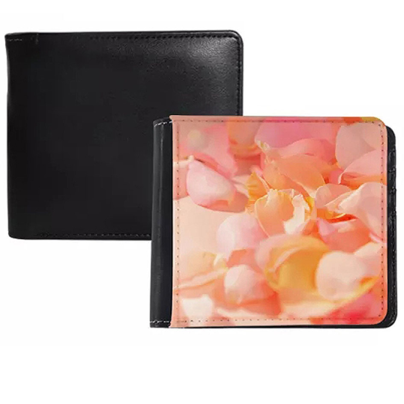 PU ādas maciņš ar kartes un monētu nodalījumu, sublimācijai gatava virsma, ikdienas lietošanai