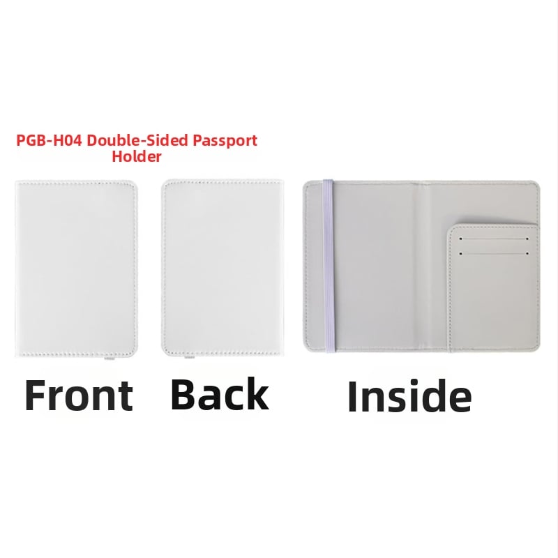 PU ādas maciņš ar kartes un monētu nodalījumu, sublimācijai gatava virsma, ikdienas lietošanai