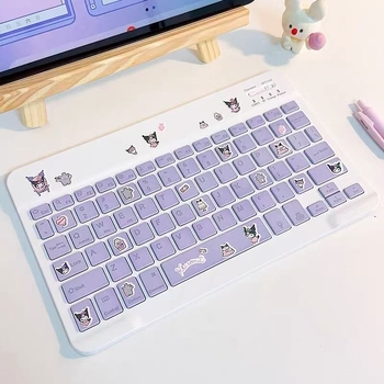 Безжична клавиатура и мишка с подсветка, Bluetooth — комплект за iPad, Android таблети и Huawei смартфони