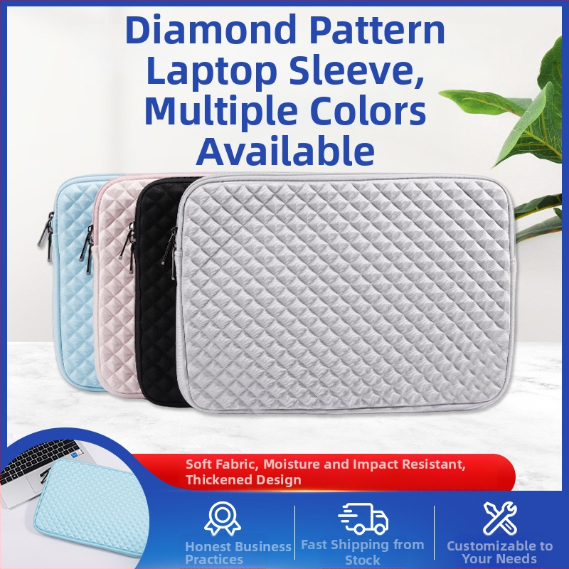 Lycrából készült belső notebook táska cipzárral MacBook Air/Pro számára; vodotesná, odolná voči nárazom a prachu; vnútorný priestor na notebook; podšívka z flanelu