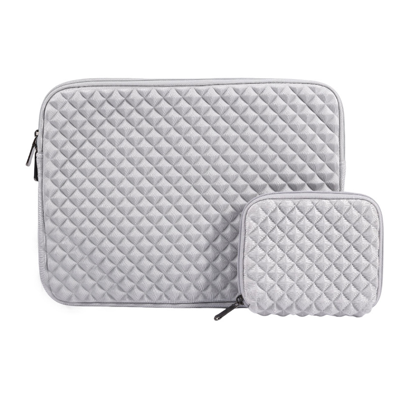 Εσωτερική θήκη φορητού υπολογιστή από Lycra με φερμουάρ για MacBook Air/Pro; αδιάβροχη, ανθεκτική σε κραδασμούς και σκόνη; με εσωτερική θήκη για φορητό και φλανελ επένδυση