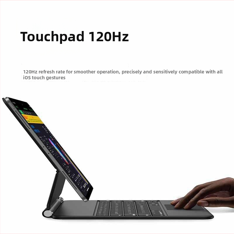 Bluetooth klávesnica pre iPad, kompatibilná s Magic Keyboard — ergonomická podpora, hmotnosť 260 g, OEM spracovanie
