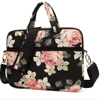 Kayond KY-20 Τσάντα Ώμου για Notebook/Tablet – Καμβάς, Φερμουάρ, Εσωτερική Τσέπη με Φερμουάρ, Τσέπη για Τηλέφωνο, Μοντέρνο σχέδιο με Ρίγες