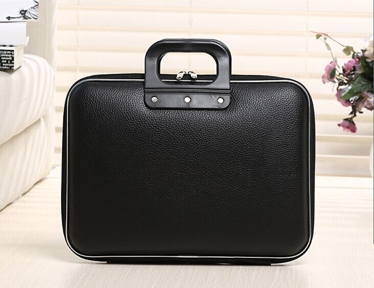 PU δερμάτινη επαγγελματική τσάντα για φορητό υπολογιστή, αδιάβροχη, με εσωτερική θήκη για φορητό υπολογιστή, μοντέλο LM-825