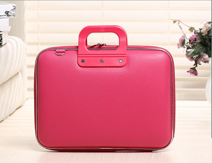 PU δερμάτινη επαγγελματική τσάντα για φορητό υπολογιστή, αδιάβροχη, με εσωτερική θήκη για φορητό υπολογιστή, μοντέλο LM-825