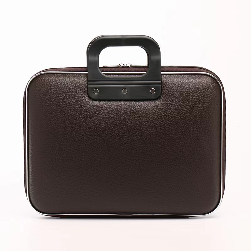 PU δερμάτινη επαγγελματική τσάντα για φορητό υπολογιστή, αδιάβροχη, με εσωτερική θήκη για φορητό υπολογιστή, μοντέλο LM-825