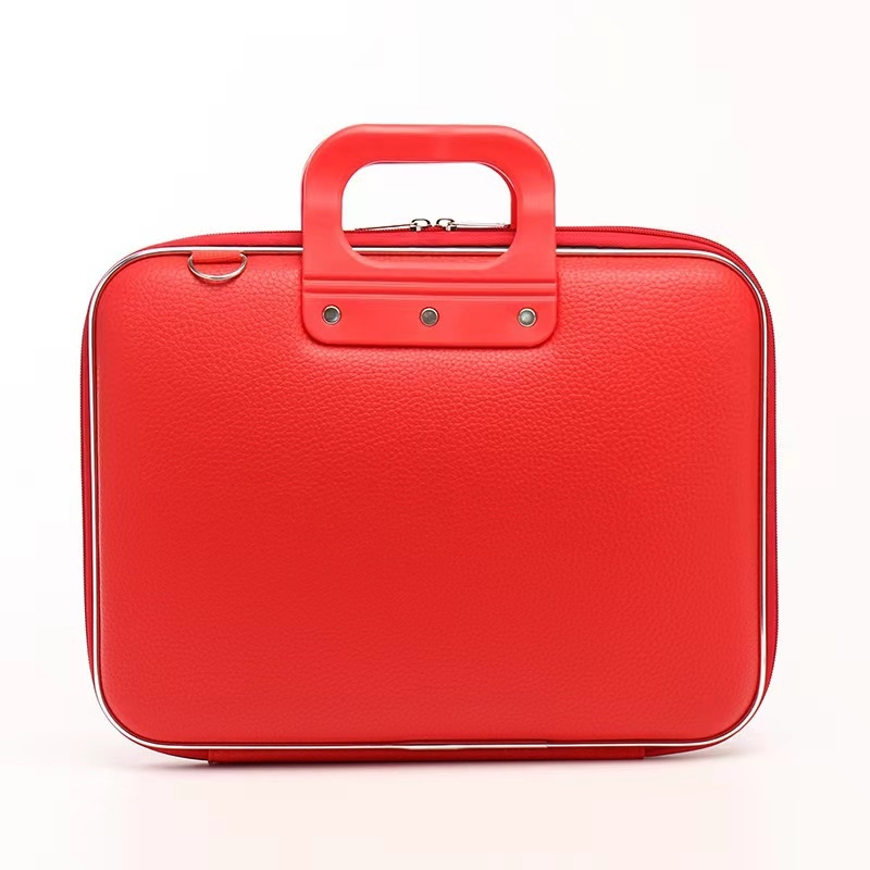 PU δερμάτινη επαγγελματική τσάντα για φορητό υπολογιστή, αδιάβροχη, με εσωτερική θήκη για φορητό υπολογιστή, μοντέλο LM-825