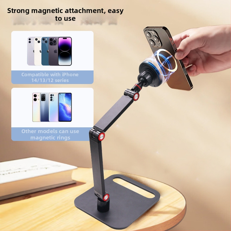Stojan na stôl s magnetickým priľnutím, 360° otáčanie, silné magnetické priťahovanie, model Bx-c07, hmotnosť 0.75 kg