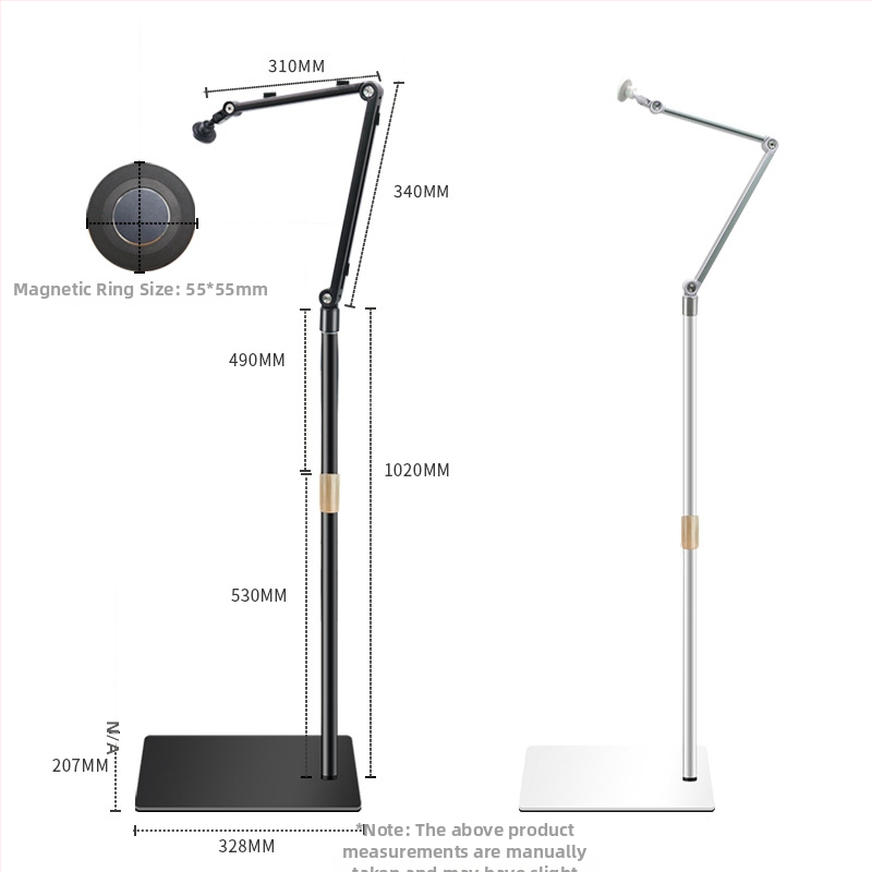 Stojan na stôl s magnetickým priľnutím, 360° otáčanie, silné magnetické priťahovanie, model Bx-c07, hmotnosť 0.75 kg