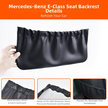 Taška na operadlo sedadla pre Mercedes-Benz E-Class, z materiálu PC+ABS, s vysúvateľnou rukoväťou