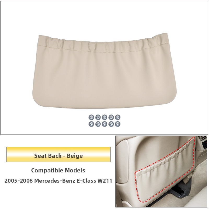 Taška na operadlo sedadla pre Mercedes-Benz E-Class, z materiálu PC+ABS, s vysúvateľnou rukoväťou