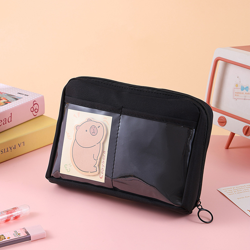 Моливник, 12 слоя, платнен, голям капацитет, стил: корейски/Инст стил