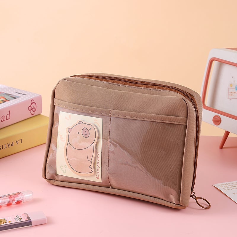 Моливник, 12 слоя, платнен, голям капацитет, стил: корейски/Инст стил