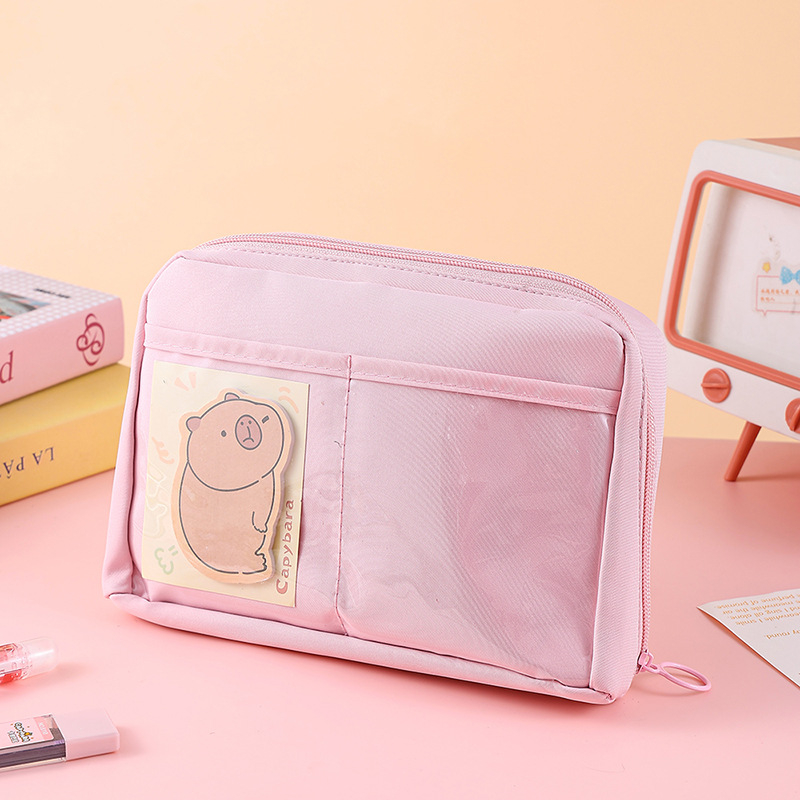 Моливник, 12 слоя, платнен, голям капацитет, стил: корейски/Инст стил