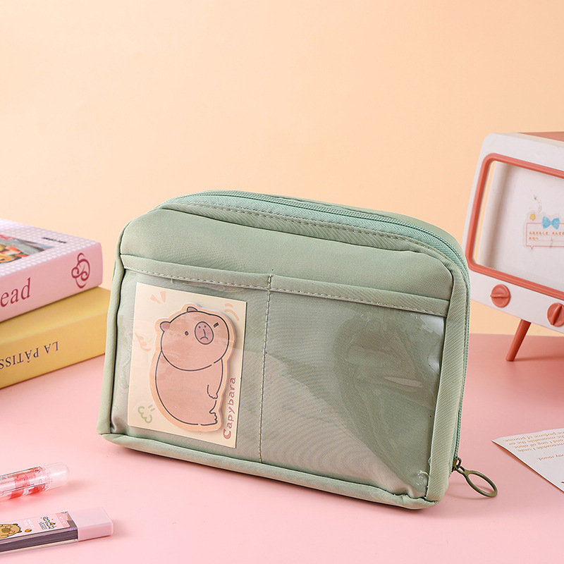 Моливник, 12 слоя, платнен, голям капацитет, стил: корейски/Инст стил