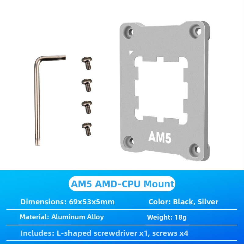 Ice World chladič CPU s anti-ohýbanou základňou a západkou CPU, model Cpu base anti-bending, uvedený v roku 2024