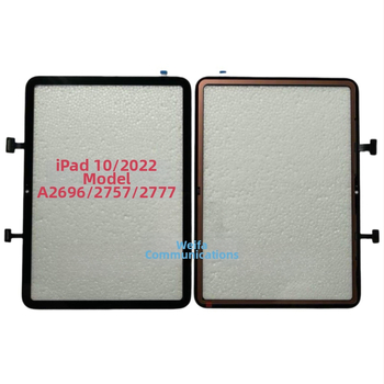 Pakeičiama jutiklinio ekrano plokštė iPad 7–10 kartoms (2018), suderinama su 1–3 kartoms
