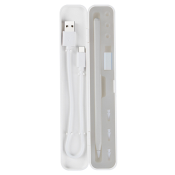 Apple Pencil uzglabāšanas korpuss – silikona korpuss, saderīgs ar Apple Pencil 1. un 2. paaudzi, kapacitīva pildspalvas piederumi, stylus (Modelis: Apple Pen Box)