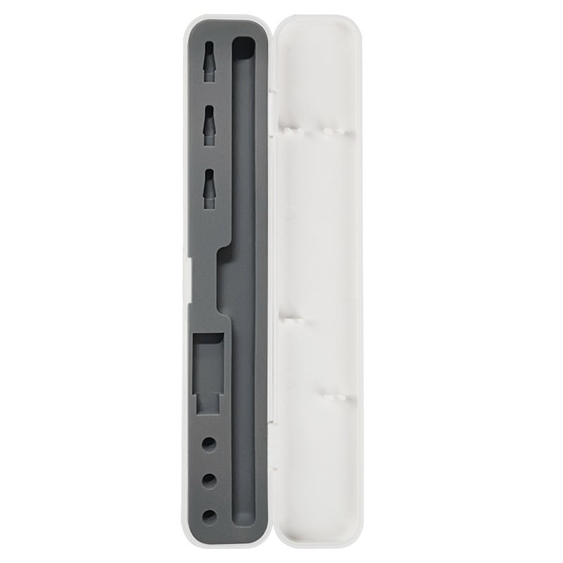 Apple Pencil uzglabāšanas korpuss – silikona korpuss, saderīgs ar Apple Pencil 1. un 2. paaudzi, kapacitīva pildspalvas piederumi, stylus (Modelis: Apple Pen Box)