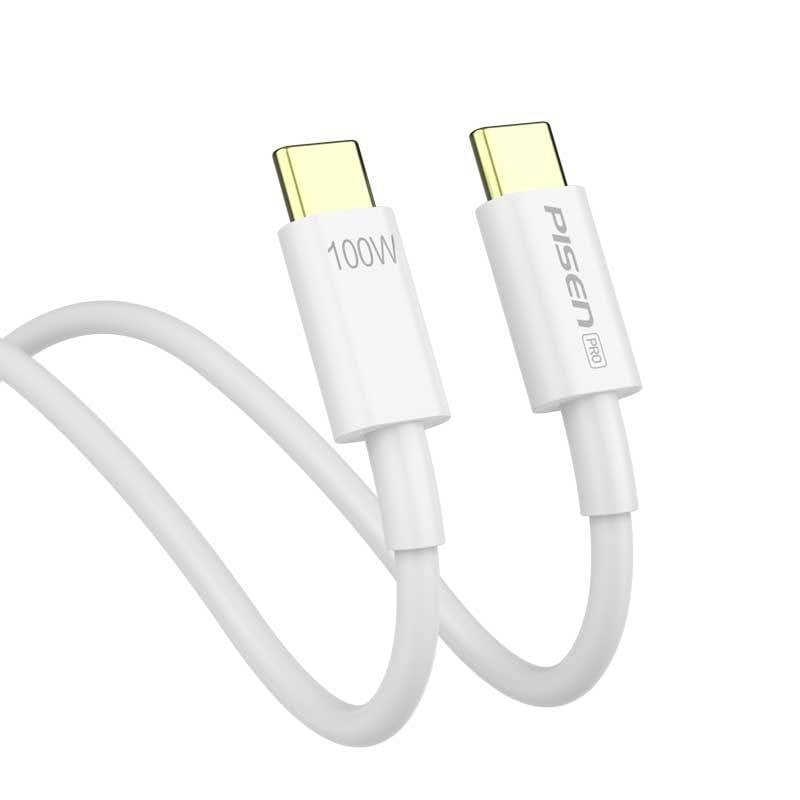 Pisen USB-C кабел за бързо зареждане, 1,2 м, PD 60W, PVC