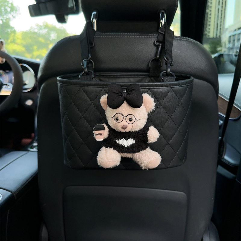 Kožna torba za pohranu za stražnje sjedalo, viseći vodootporni organizator za automobil