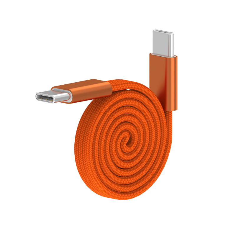 Cabl magnetic USB-C Thunderbolt 4 – cablu plat, compatibil cu Thunderbolt 4/USB4, 40Gbps viteză de transfer și 240W încărcare rapidă, suport 8K60Hz