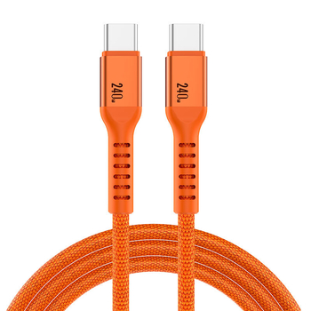 Wancore PD3.1 Type-C kabel za podatke, 240W brzo punjenje, pleteni kabel
