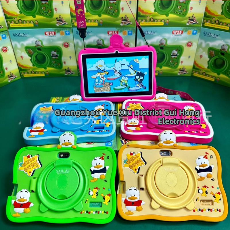 Bērnu planšete ar izturīgu displeju, Android, četrkodolu procesors, 256GB flash atmiņa, Wi-Fi, divkamera