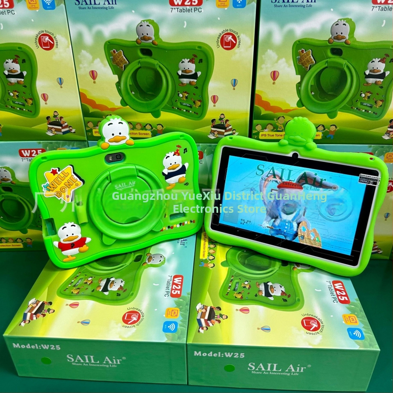 Bērnu planšete ar izturīgu displeju, Android, četrkodolu procesors, 256GB flash atmiņa, Wi-Fi, divkamera