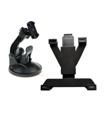 Държач за таблет за автомобил със вакуумно закрепване — DOGAIN CP01, сгъваем, съвместим с iPad и iPad Mini