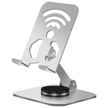 Stolni držač za telefone i tablete, od aluminijske legure, 360° rotacija, hlađenje