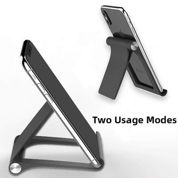 Stolný stojan na mobily a tablety — univerzálny štýl, plast, model ZM-7